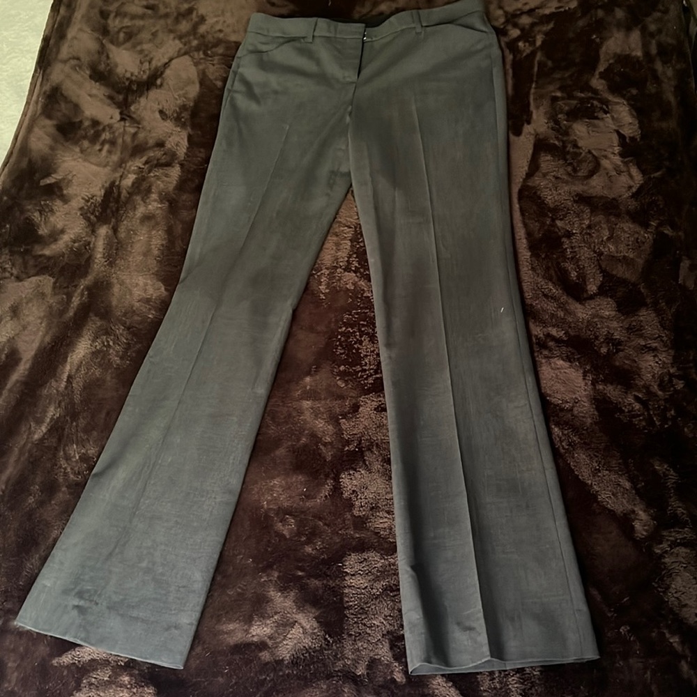 Theory Grey Trouser Pants Size 8